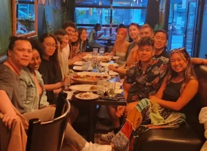 A group of young Torontonians